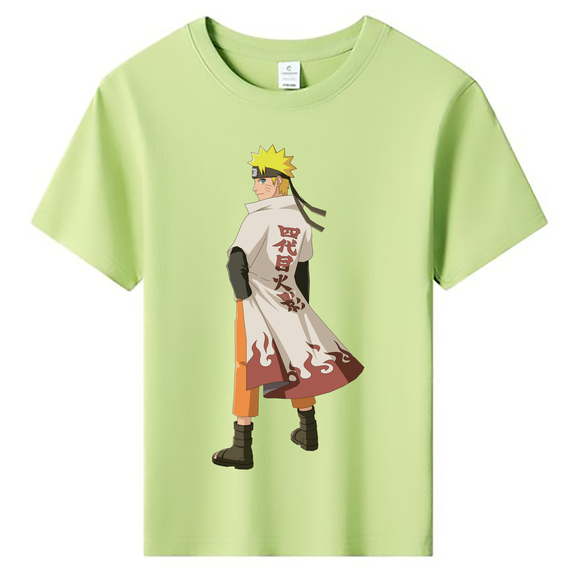（画像用） NARUTO -ナルト- うずまき ナルト Uzumaki Naruto 綿100％キッズTシャツ（フロントプリント）
